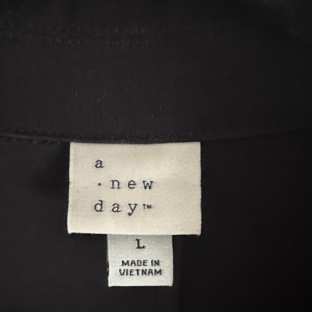 A New Day Classic Black Jacket Large NWOT - Picture 2 of 16